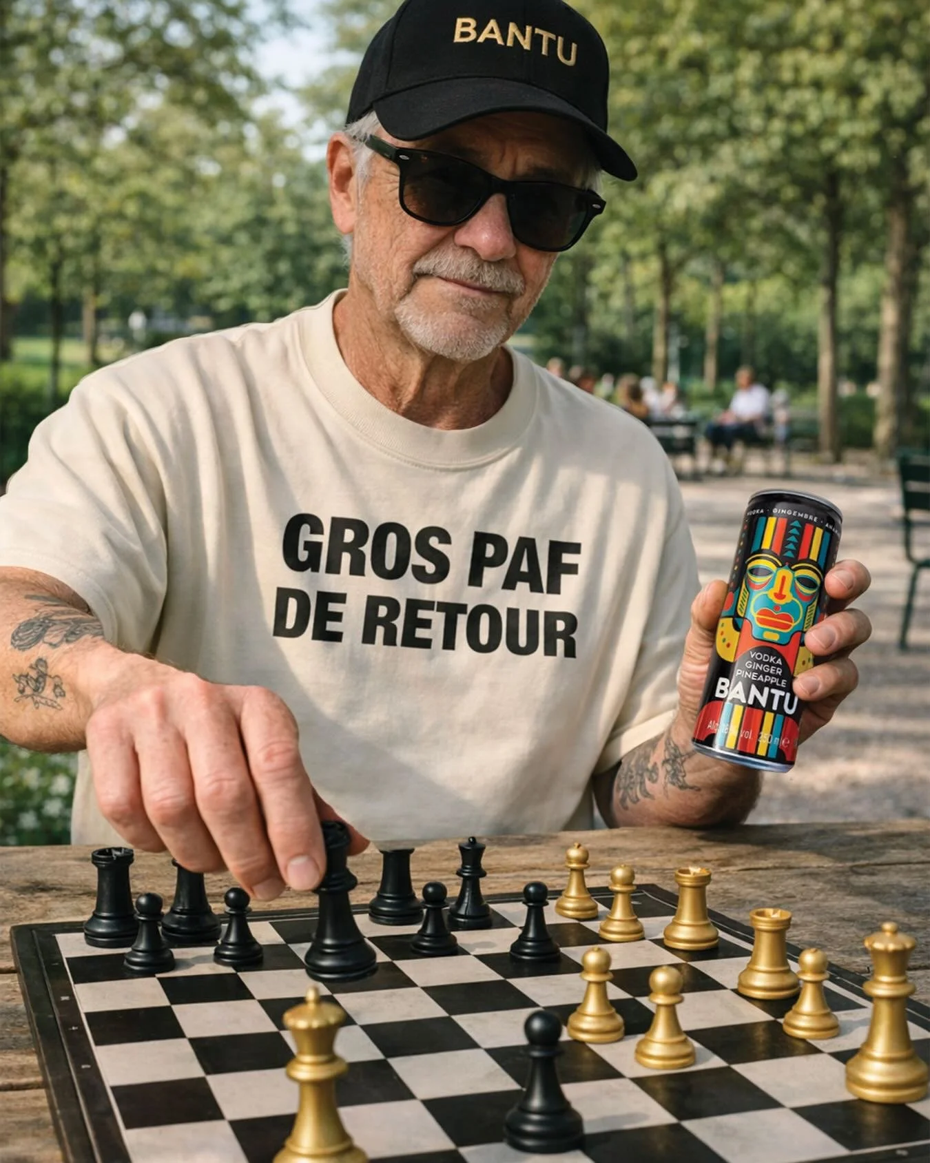 L&rsquo;EXP&Eacute;RIENCE S&rsquo;ACQUIERT AVEC L&rsquo;&Acirc;GE ♟️😏 
#BANTU #BANTUDRINKS #BANTUBOISSON 
&laquo; L&rsquo;abus d&rsquo;alcool est dangereux pour la sant&eacute;, &agrave; consommer avec mod&eacute;ration &raquo;