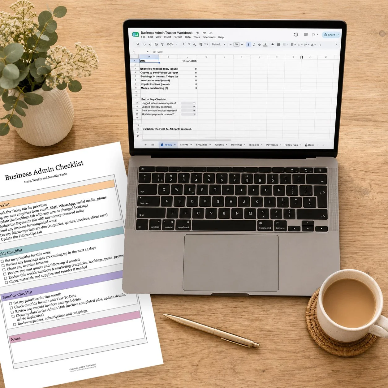 Kitchen Table Business Manager