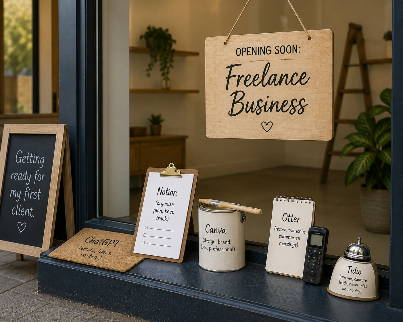 Five Free (or Cheap) AI Tools Every Freelancer Should Set Up Before Their First Client