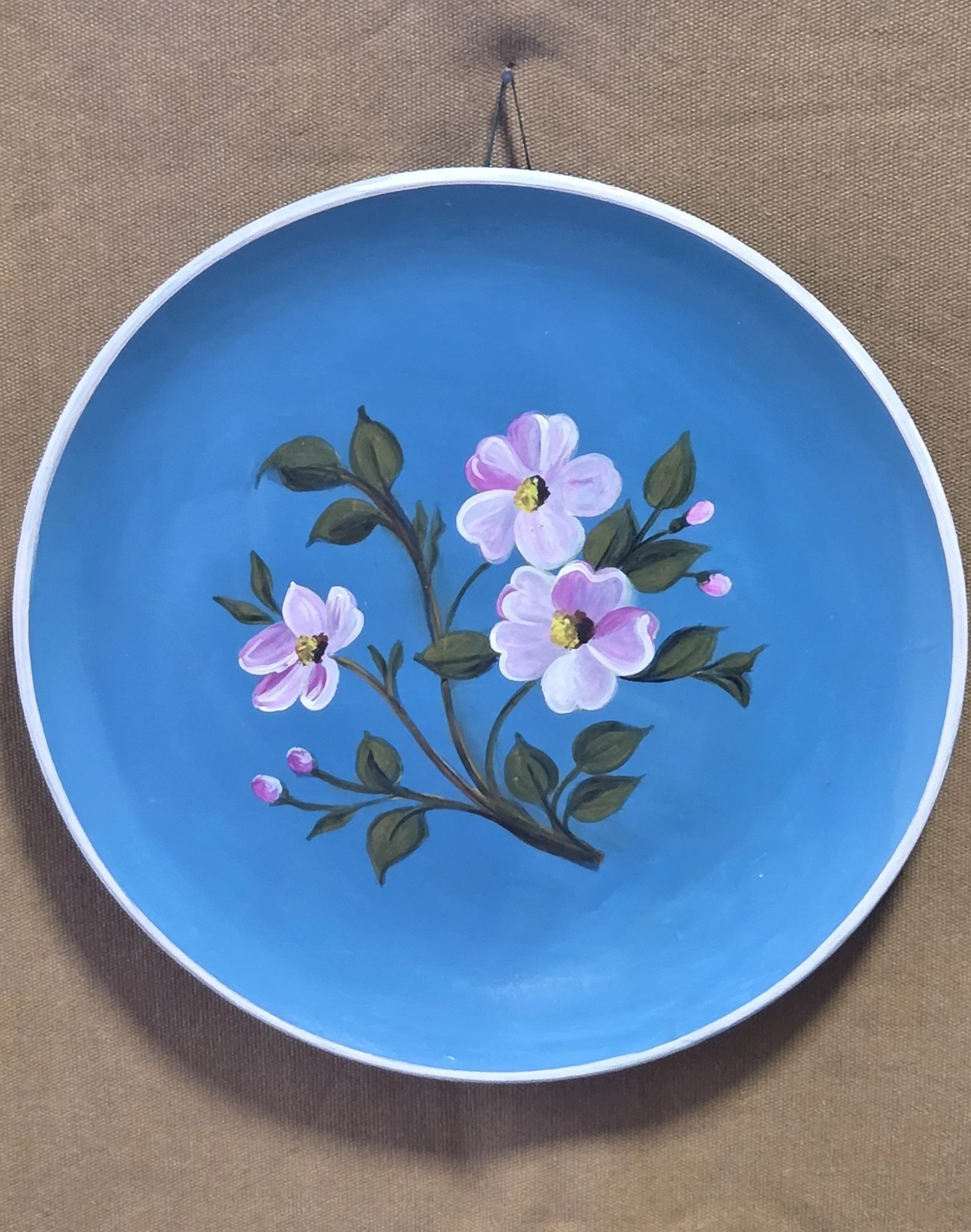 Hand Painted Ceramic Plate