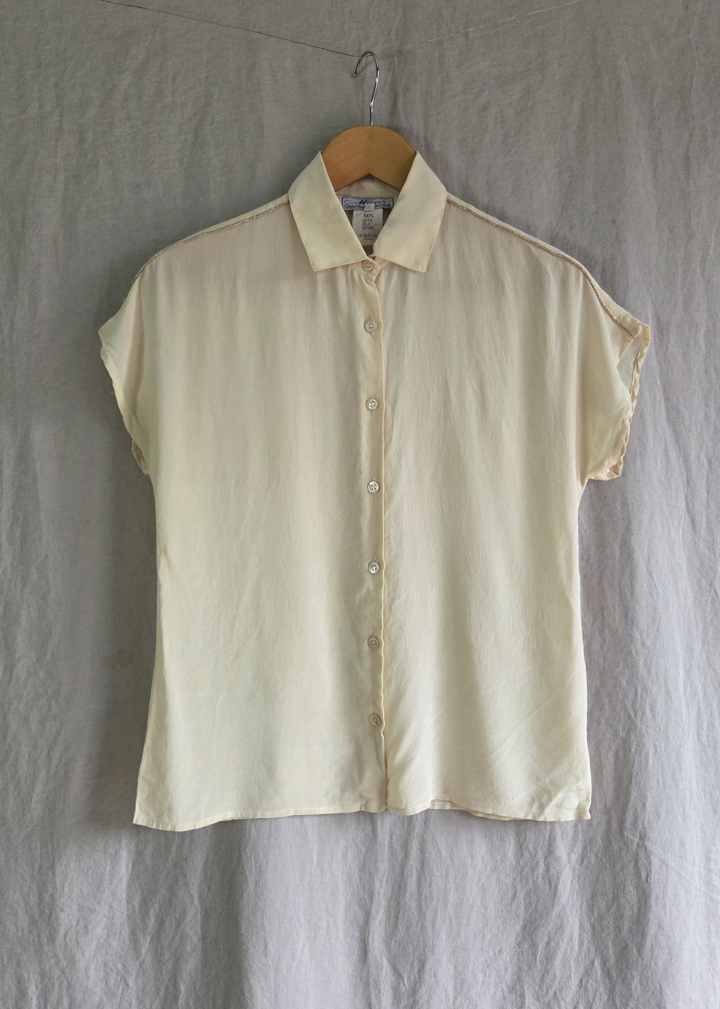 Vintage 100% Silk Blouse