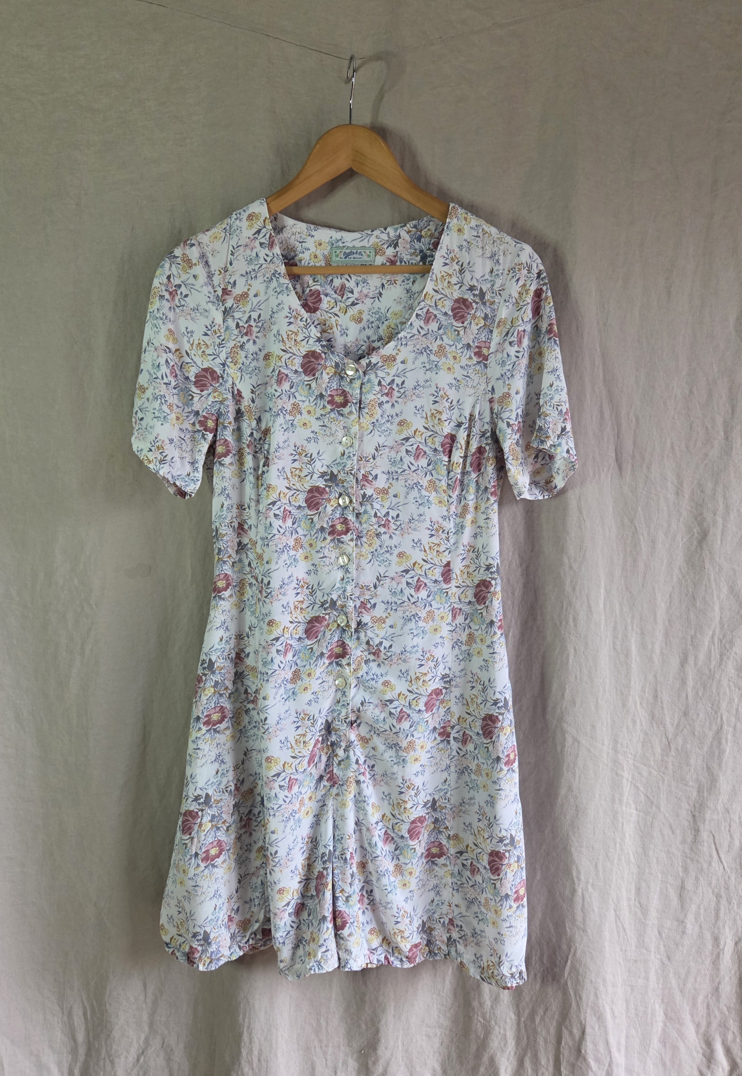 Vintage Floral Romper