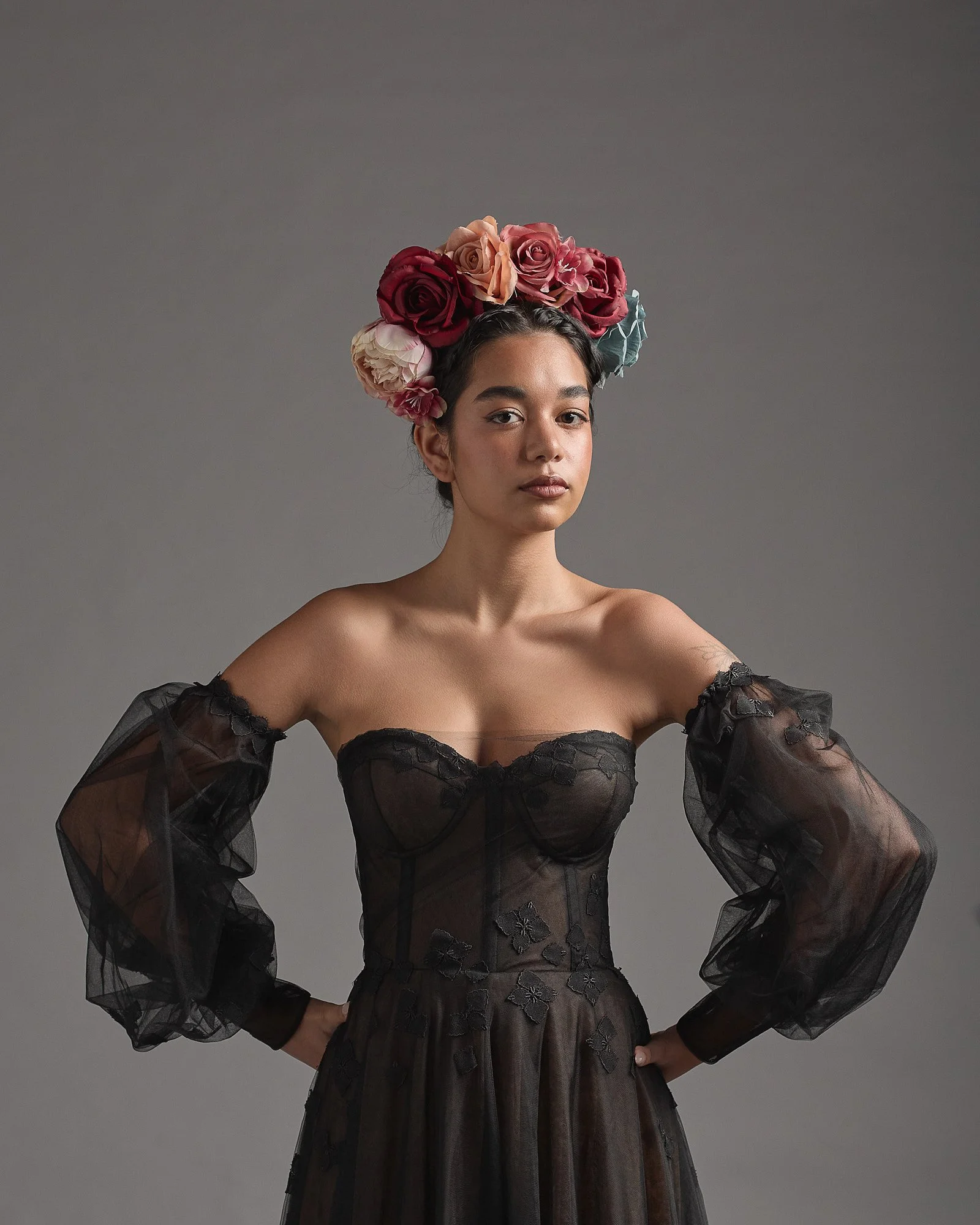 Cumulus and Oaxaca headpiece