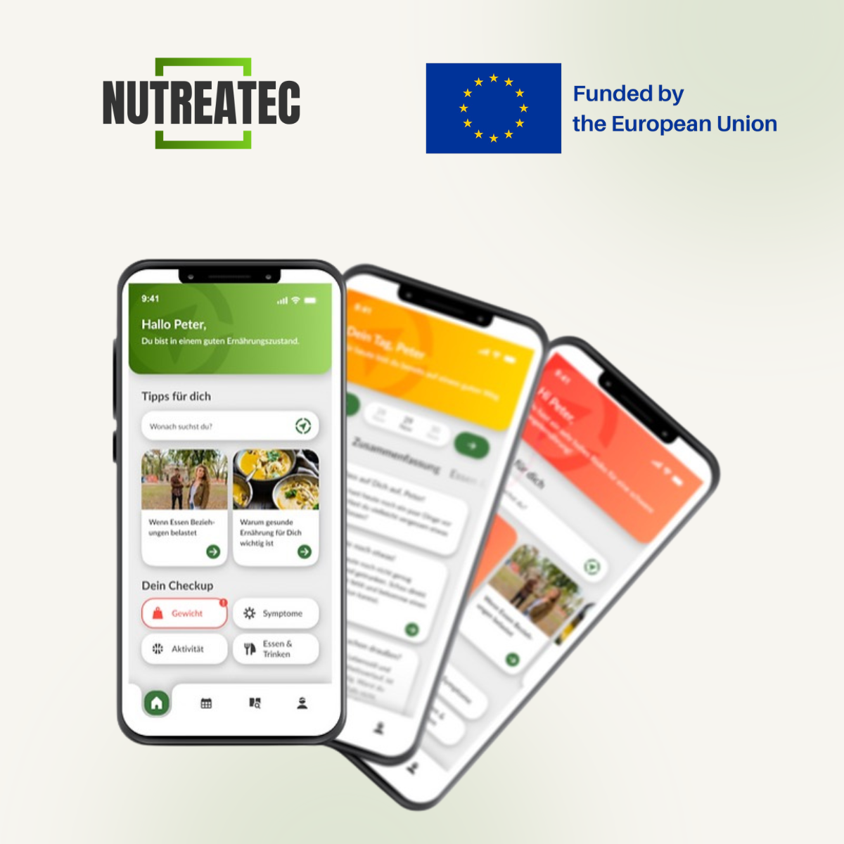 Nutreatec entwickelt den Nutrilotsen im EU-Projekt NutriCa65 weiter