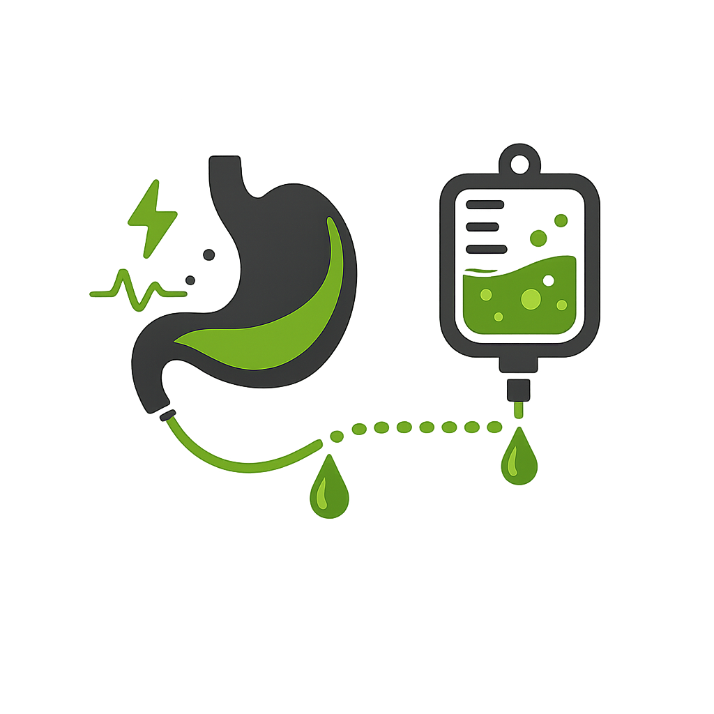 Unterstützung bei enteraler und parenteraler Ernährung