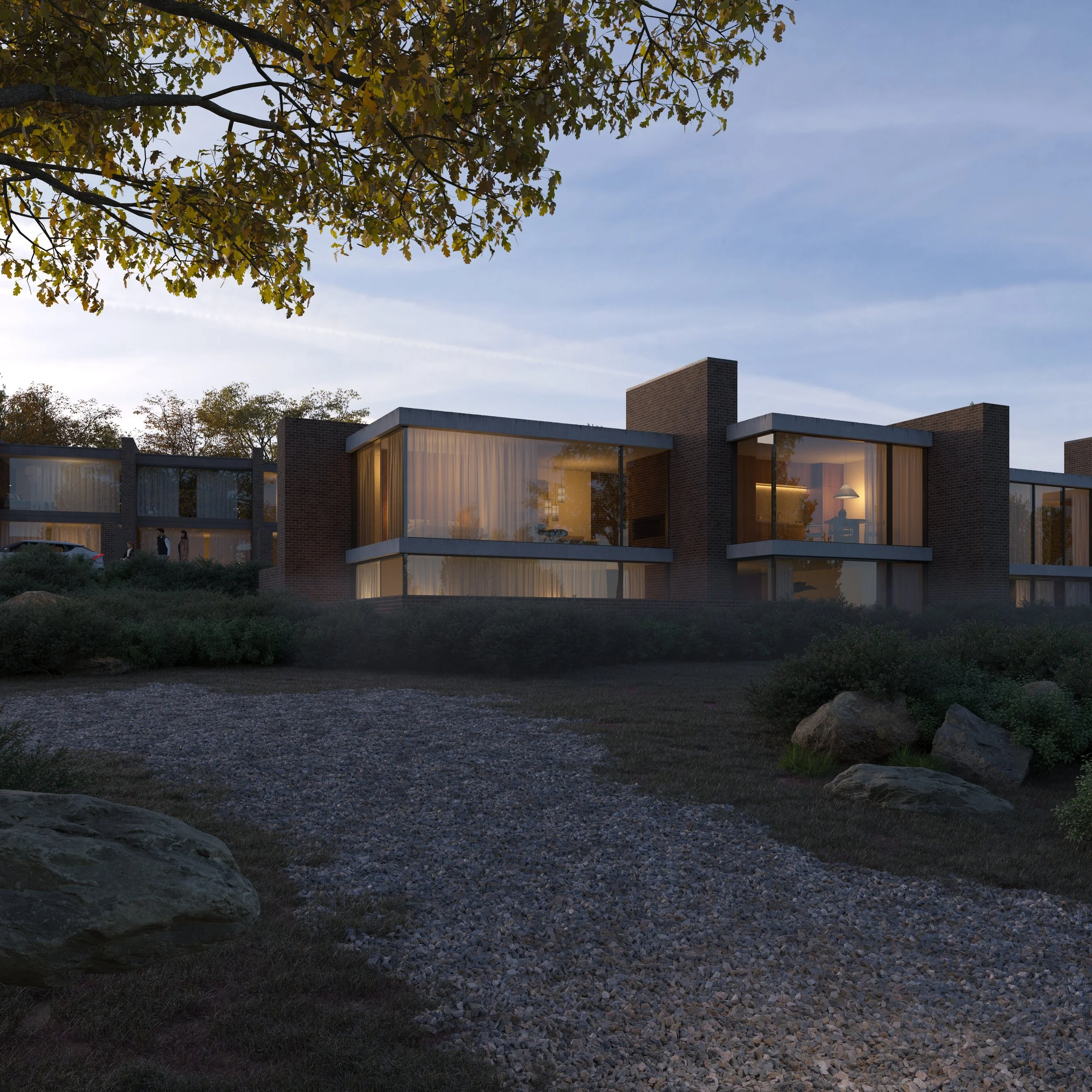 Exteriör bild på projektet Sandtorp, Norrköping.