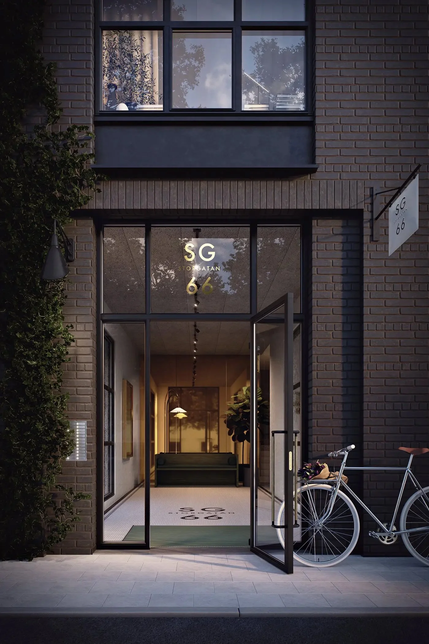 Exteriör bild på projektet Brohuvudet 1, Sundsvall.