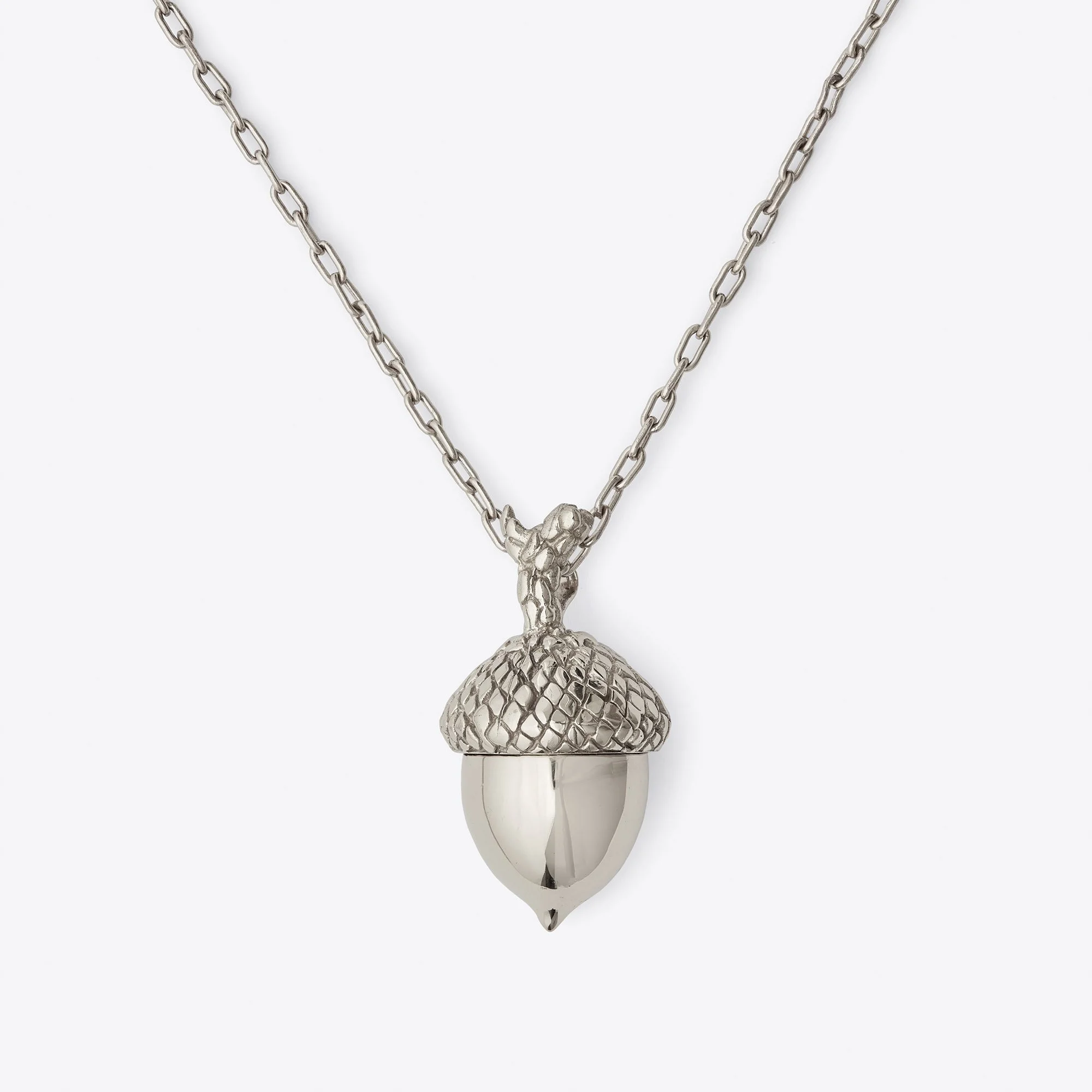 LARGE STERLING SILVER ACORN by Tarra Rosenbaum.jpg
