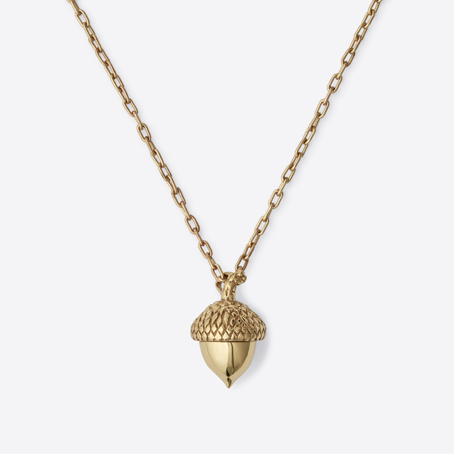 Medium Brass Acorn Set, £175
