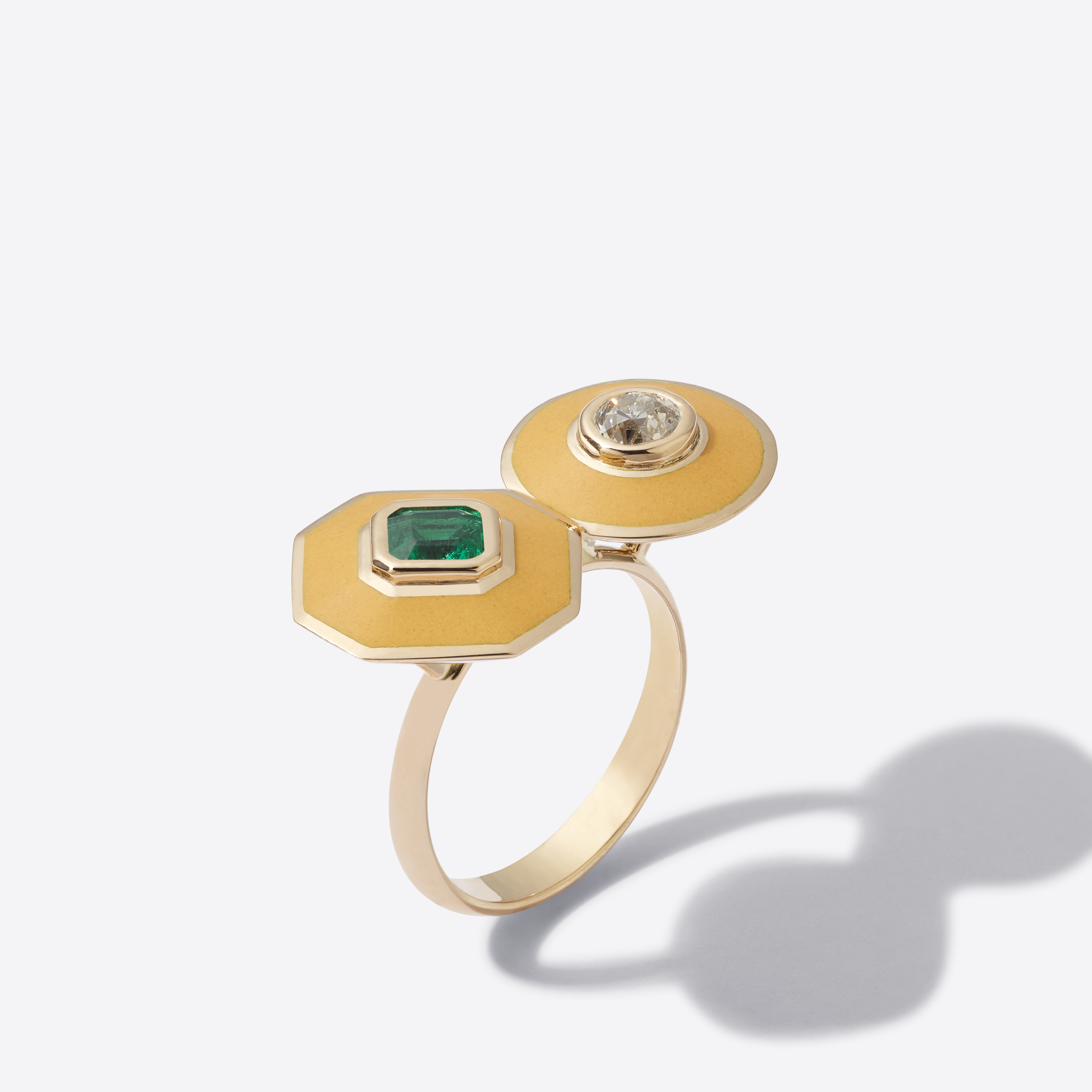 Double Cœur AURORA Ring