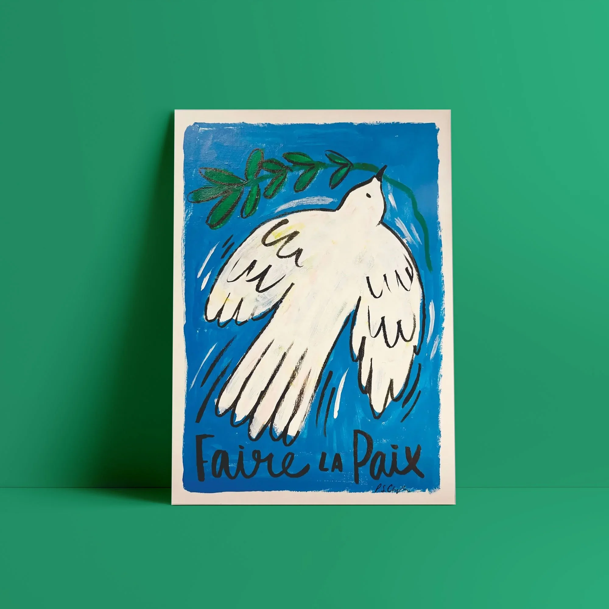 Faire La Paix Original Art Piece