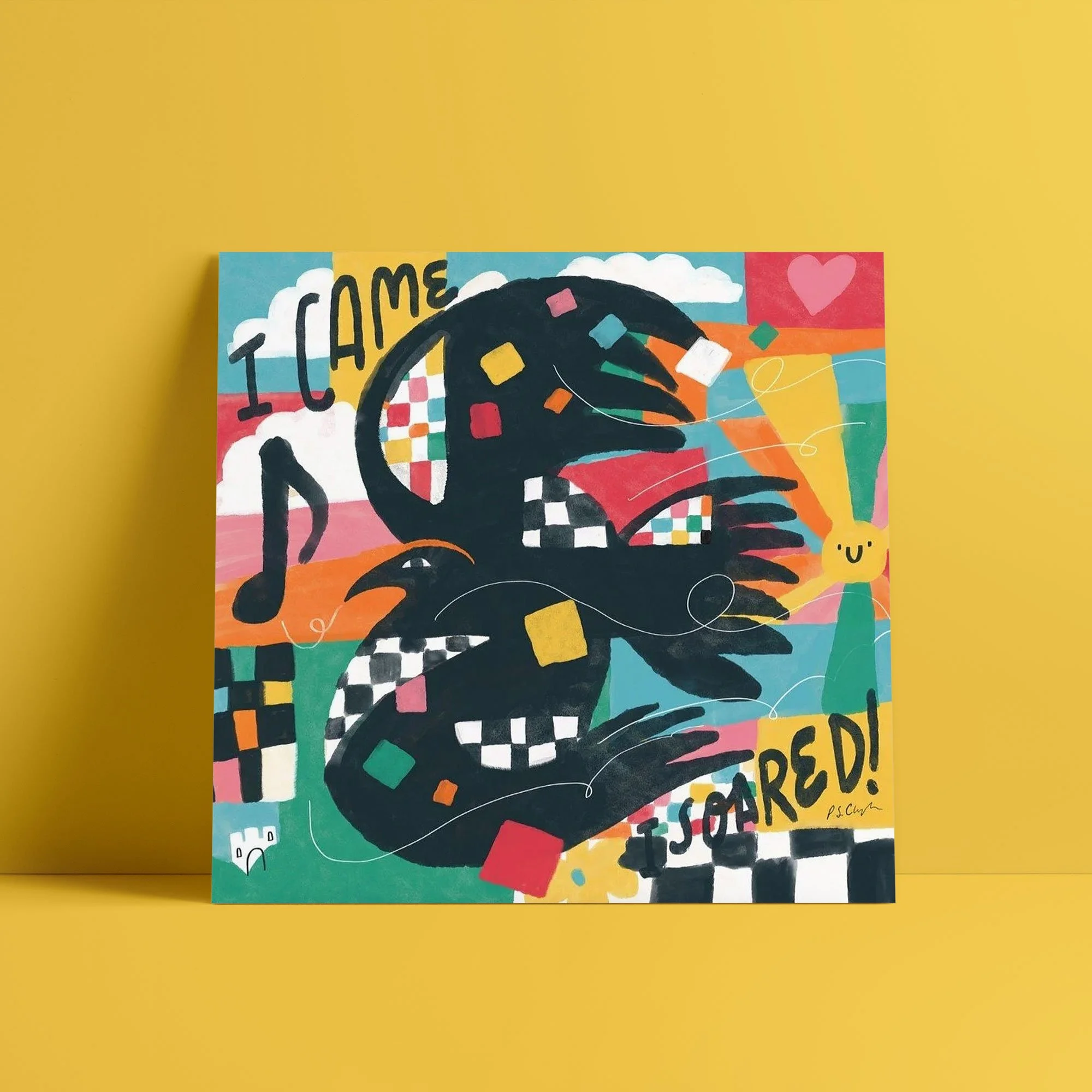 I Came I Soared Fine Art Poster