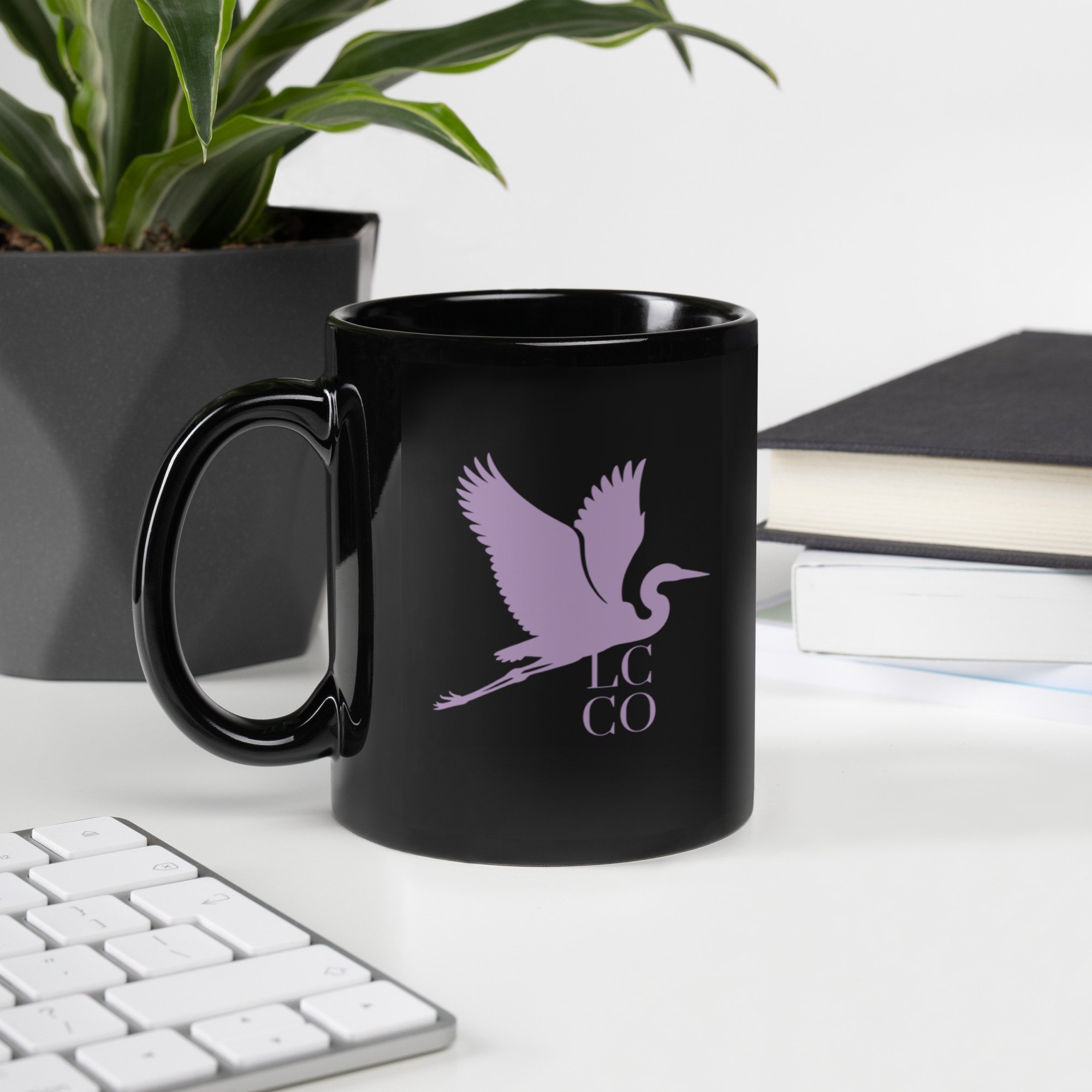 LCQuiltCo.. Heron Mug