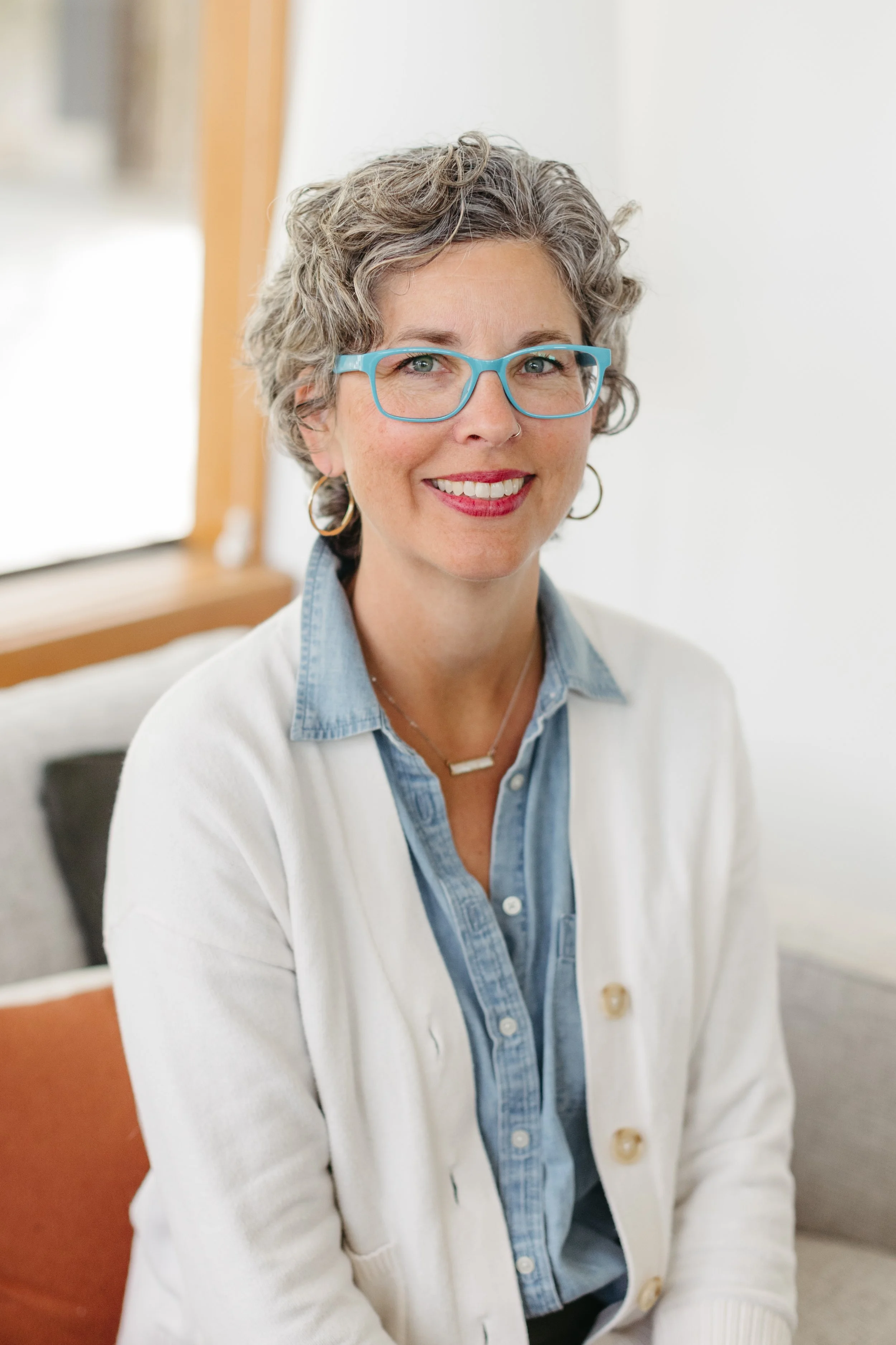 Smiling therapist Kathleen Peters, Professional Counseling Associate