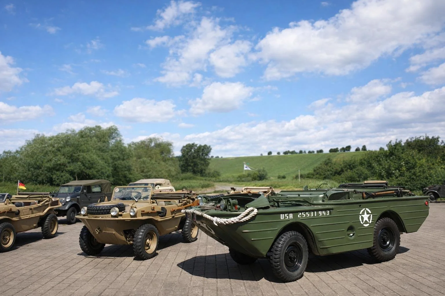 Historische Amphibienfahrzeuge