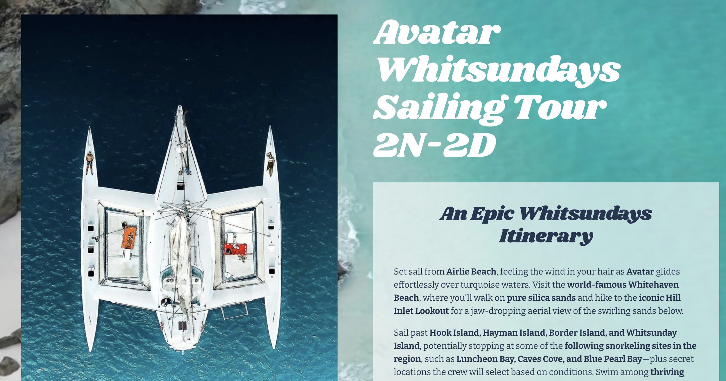 Overhead view of a large white sailing yacht on turquoise waters, with two smaller boats attached on either side.