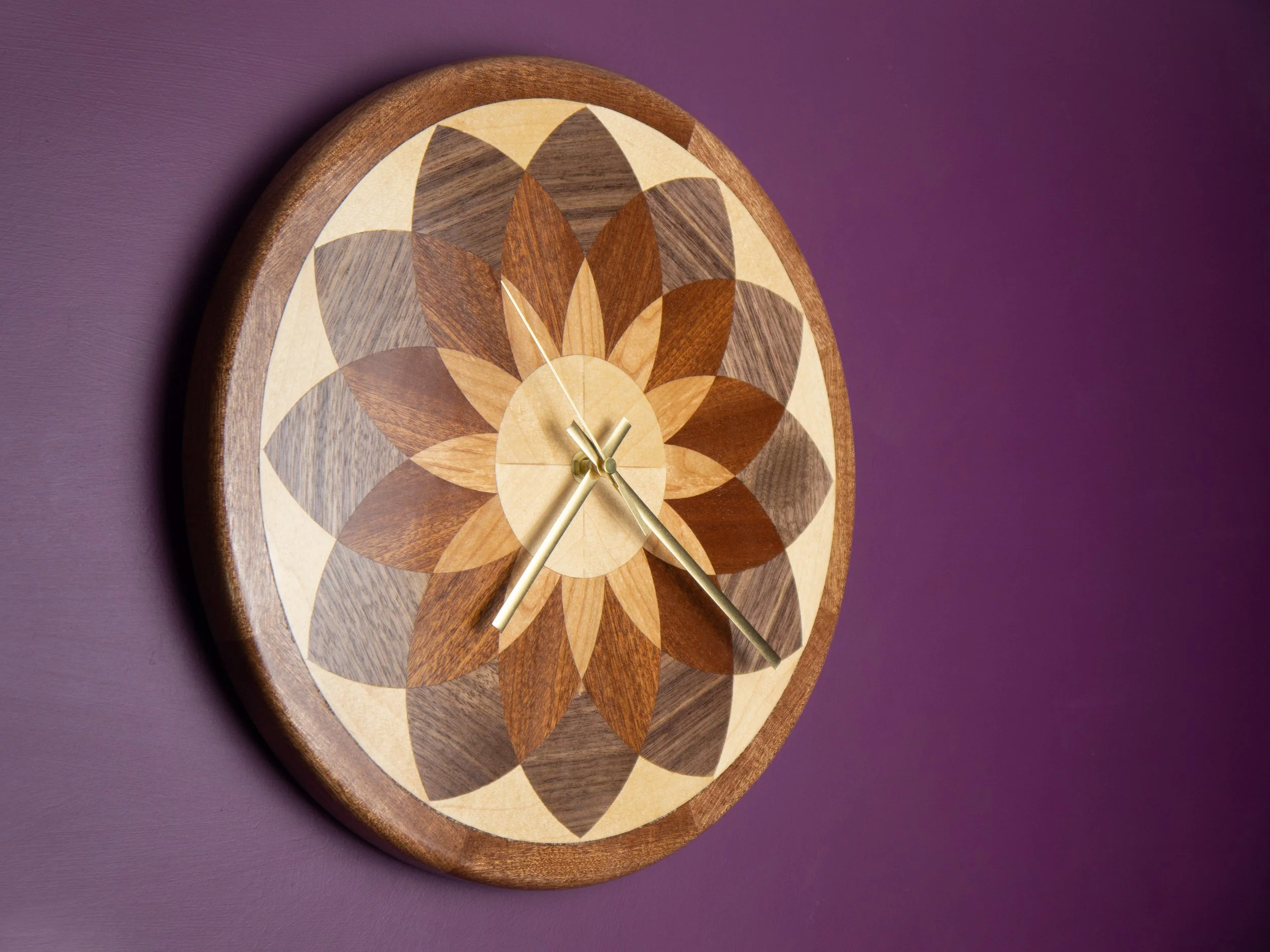 Spirograph Wall Clock