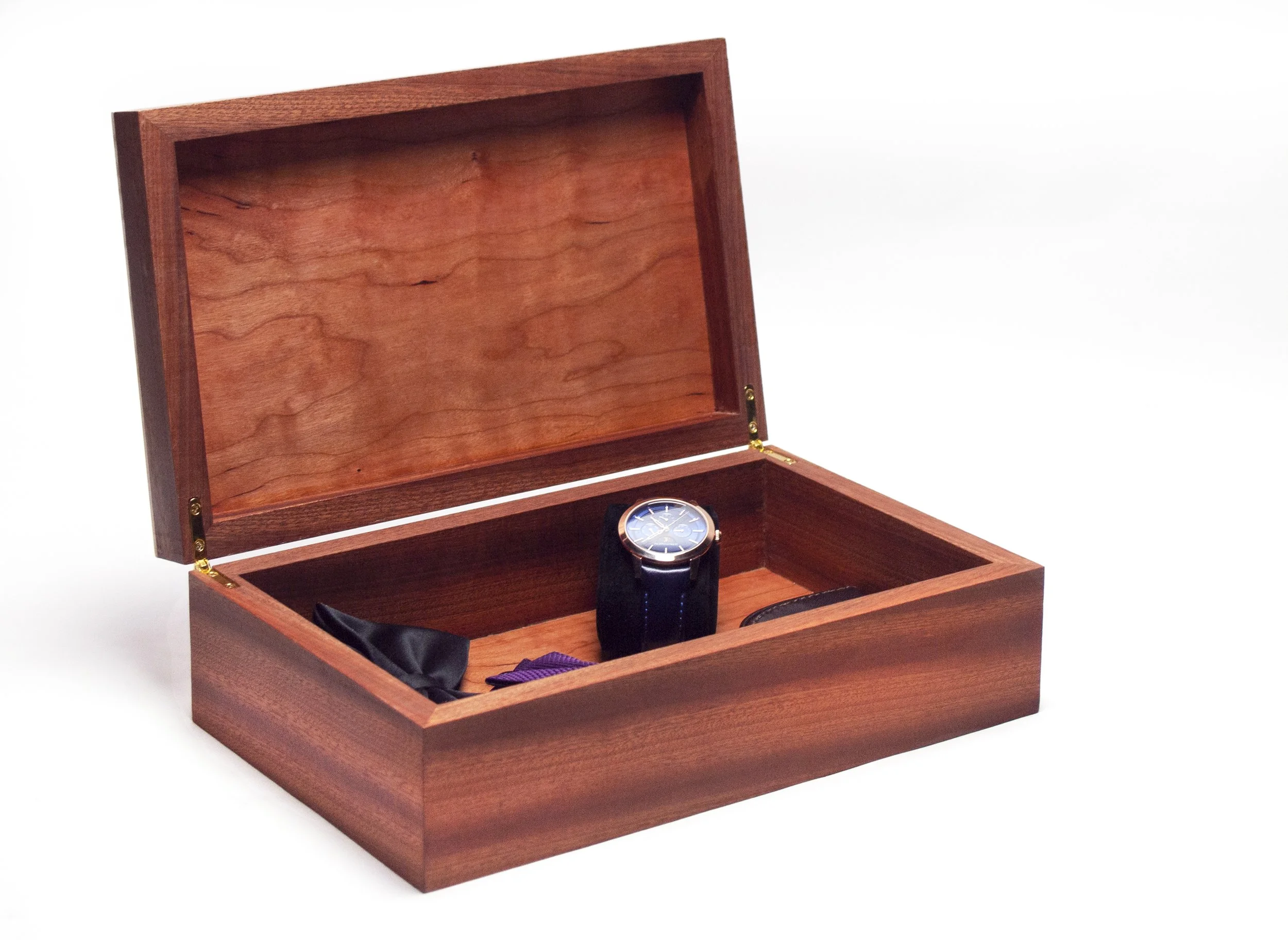 Herringbone Keepsake Box