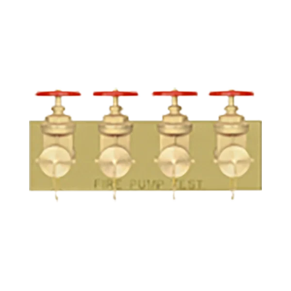 Four & Six Way Flush Fire Pump Test Connections