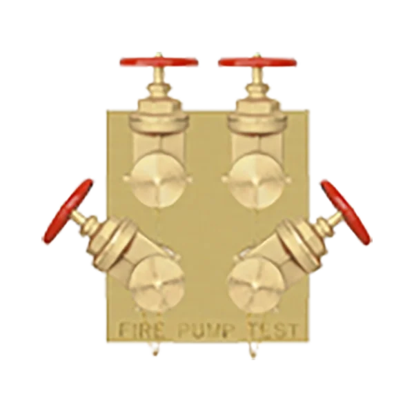 Four Way Flush Fire Pump Test Connections