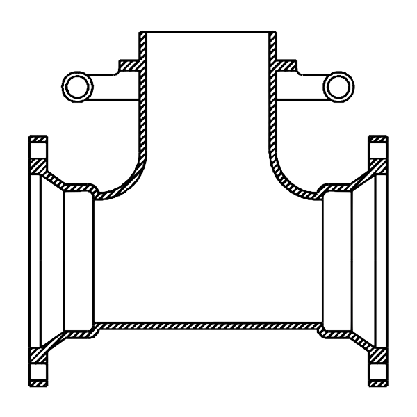 C153 MJ Swivel Hydrant Tee.webp