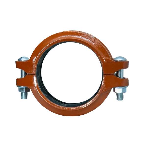 Grooved Painted and Galvanized Ductile Iron Coupling.webp