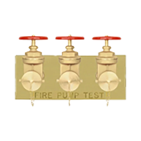 Three Way Flush Fire Pump Test Connections