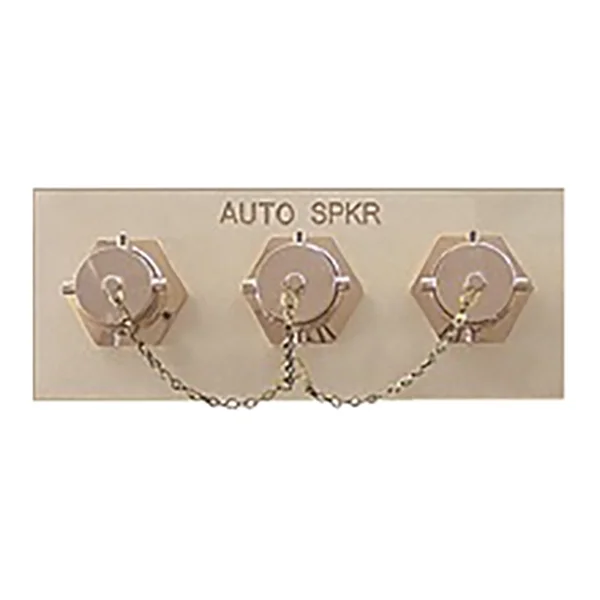 Fire Department Three Way Inlet Connections