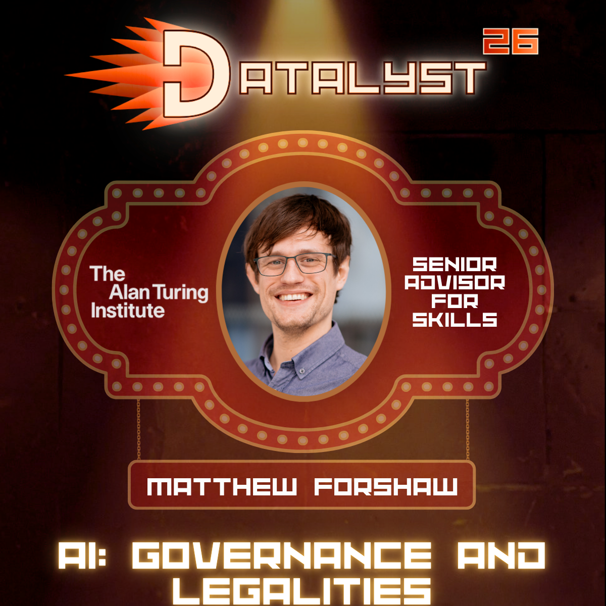 Dr Matthew Forshaw is Senior Advisor for Skills to The Alan Turing Institute and a Reader in Data Science at Newcastle University. He leads the AI Skills for Business Competency Framework with the Department for Science, Innovation and Technology (DS
