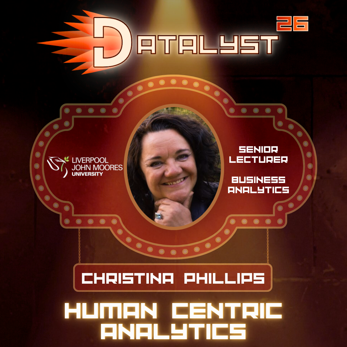 Dr Christina J. Phillips is a Senior Lecturer in Business Analytics at the Liverpool Business School, Liverpool John Moores University. She has a diverse background, having tutored in physics and statistics, run her own art and design company, and co