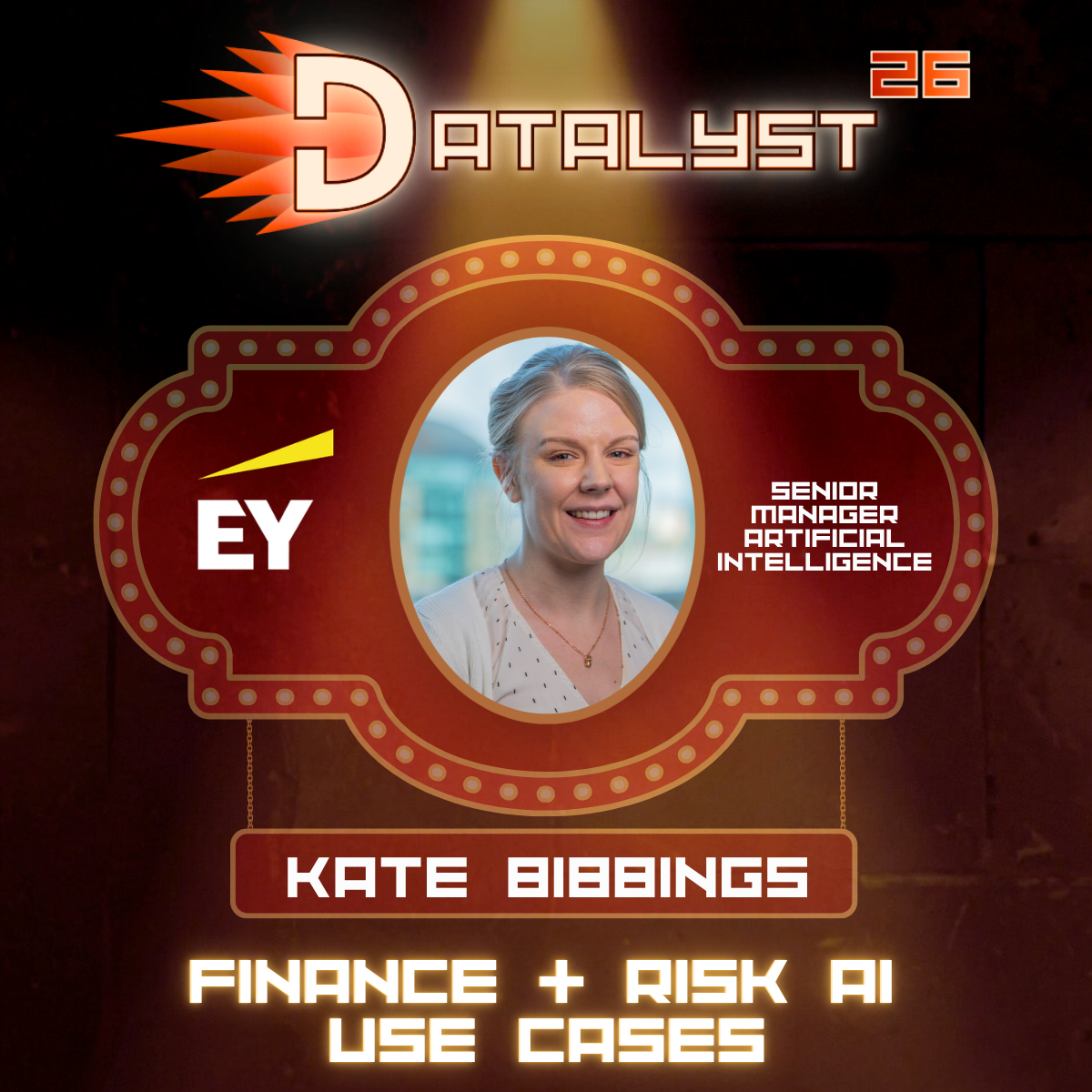 Kate Bibbings is a Senior Manager at EY specialising in data science, AI, and digital transformation. She holds a PhD in Machine Learning, with research focused on healthcare and medical imaging, and has experience delivering impactful, cross-functio