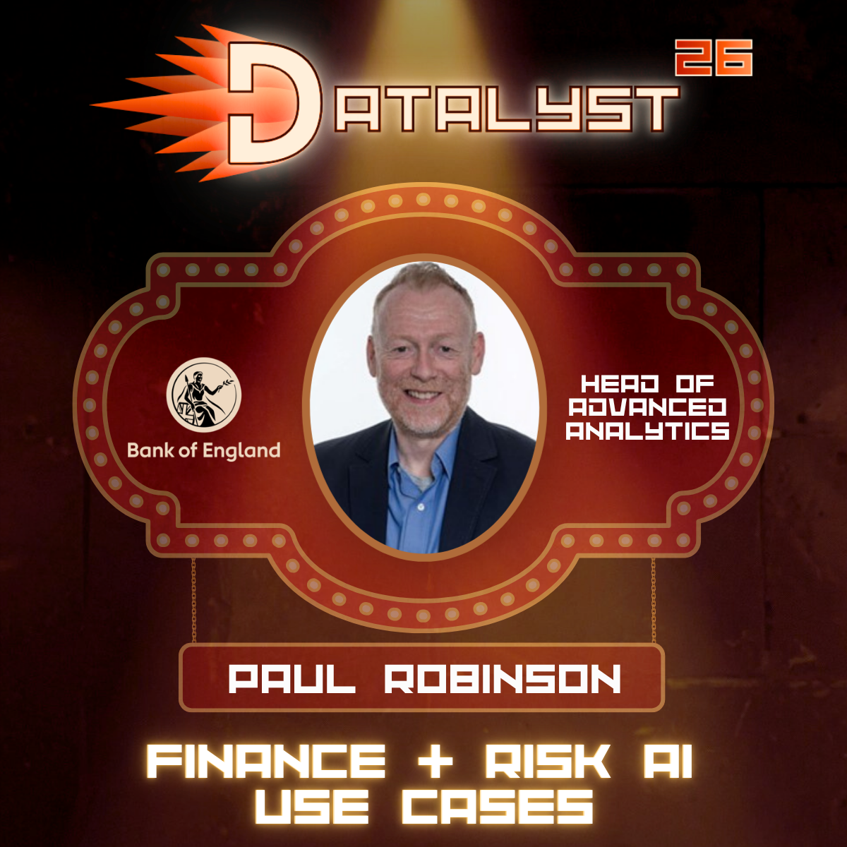 Paul is the Head of Advanced Analytics at the Bank of England, a centre of excellence responsible for helping the Bank use the latest techniques, analytical approaches and tools, including AI, to ensure the most accurate analysis possible to inform p