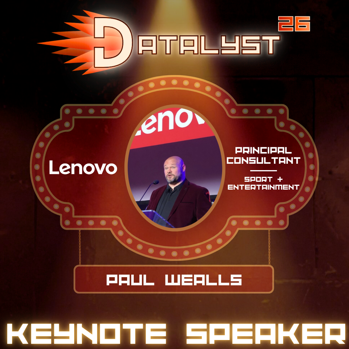 Paul Wealls is a Lenovo Sport and Entertainment - Principal Consultant with a specialism in AI, data, and edge computing, with a strong focus on applying technology to transform sport and fan engagement. Working closely with leading organisations acr