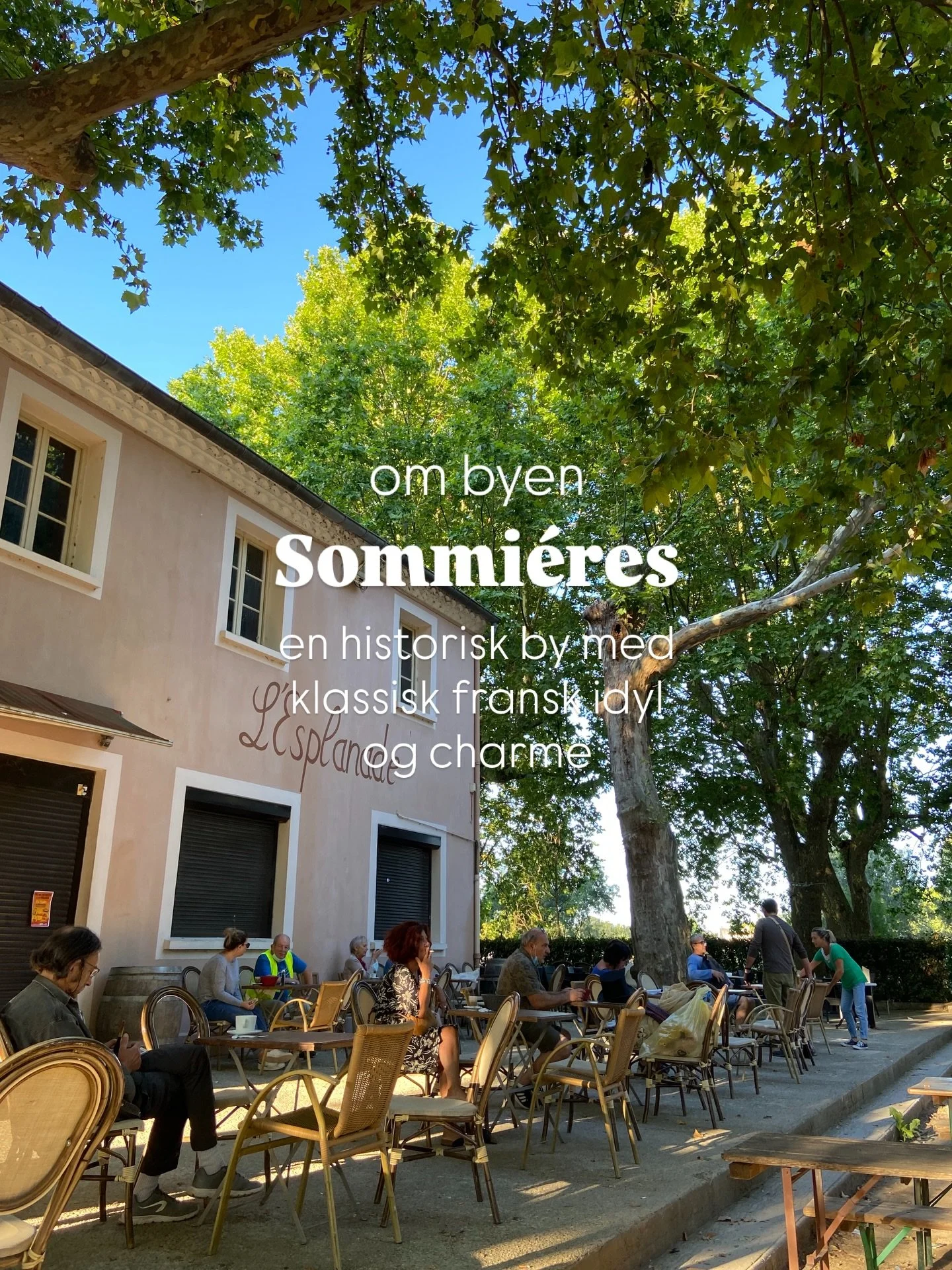 OM BYEN 🌞 Sommi&eacute;res 

I pauserne fra opl&aelig;g og i tiden til dig selv, har du mulighed for at g&oslash;re det, du har lyst til

En kaffe i solen. Et glas vin ved floden. En is p&aring; torvet.

Hotellet ligger i den hyggelige og autentiske