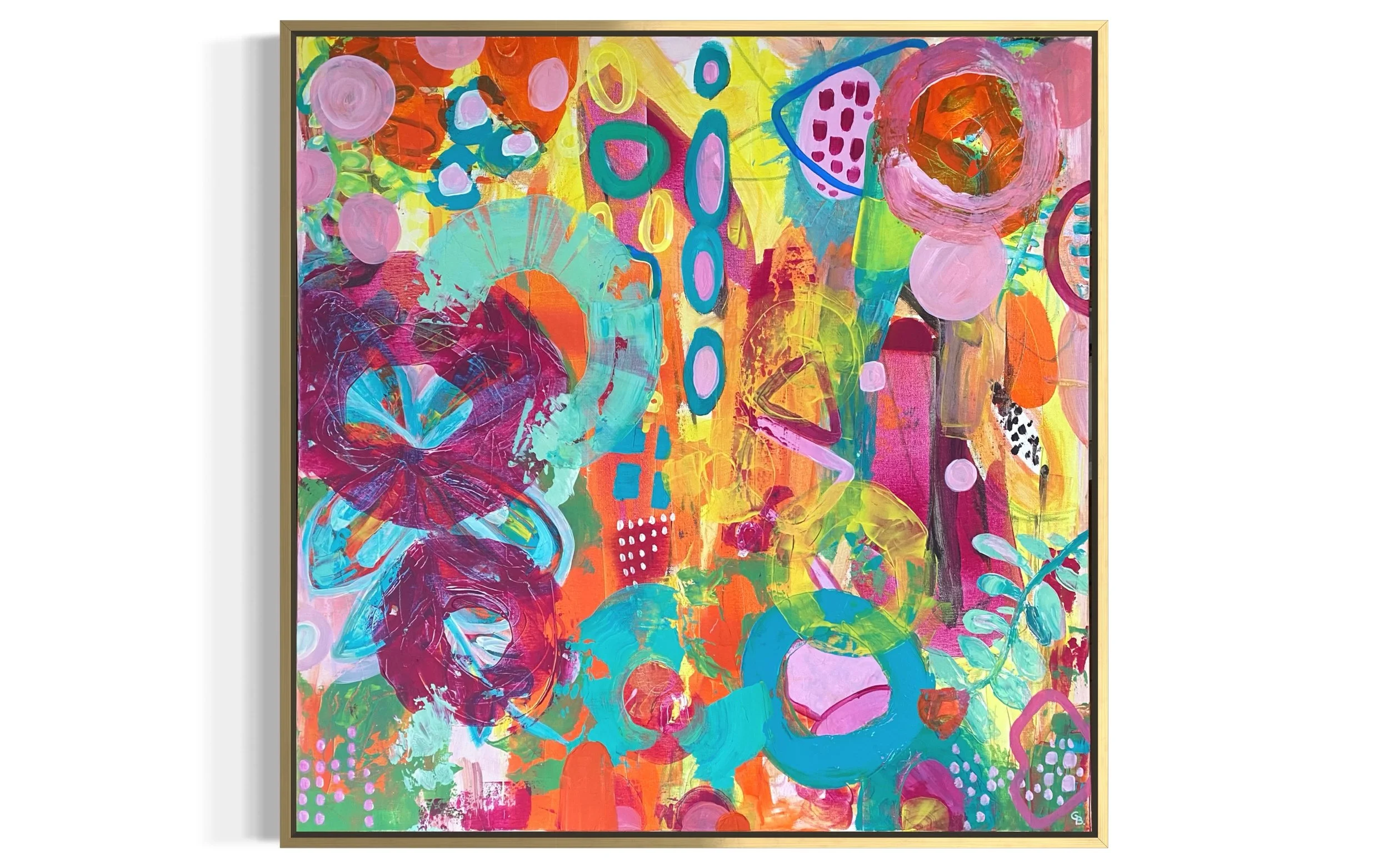 Energized 90 x 90 cm