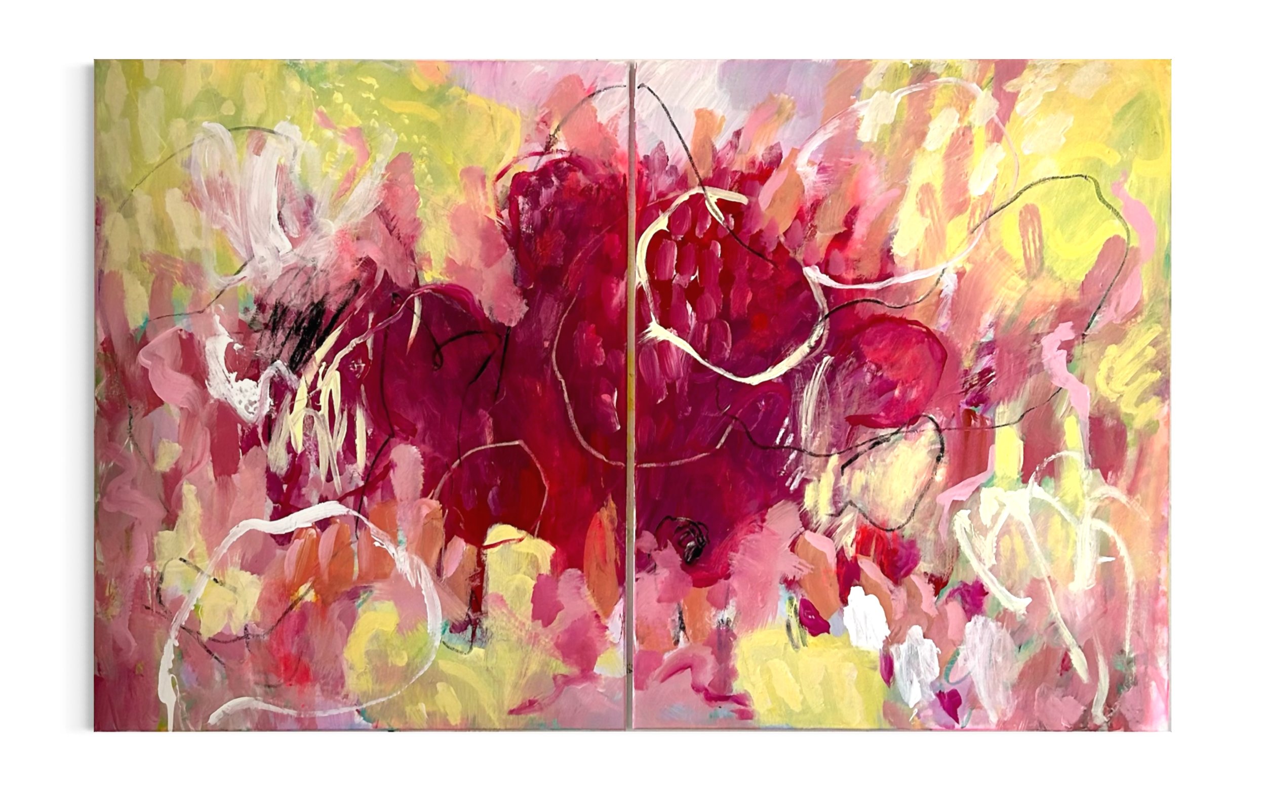 Diptych 100 x 160cm