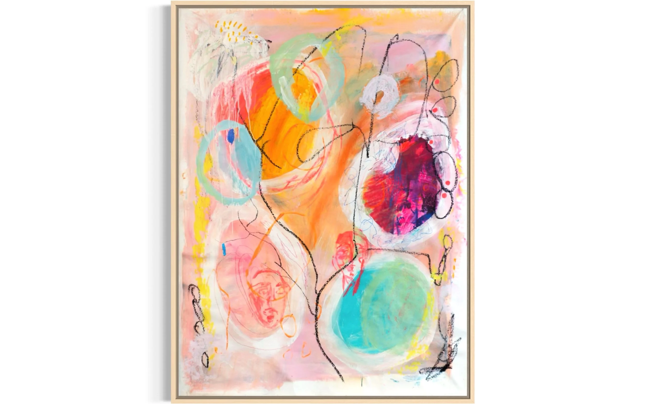Le grand Bonbon 215 x 160 cm