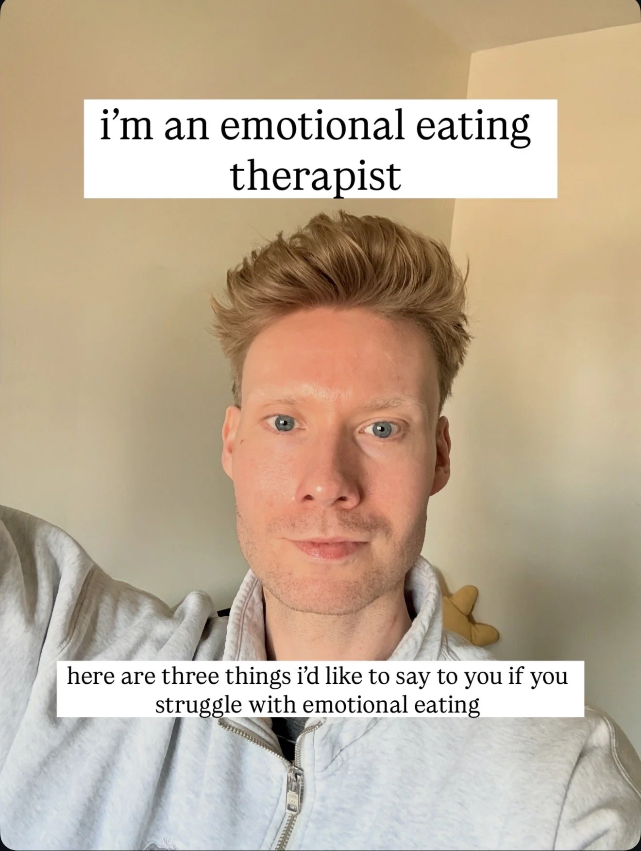 I'm an emotional eating therapist - here are 3 things I'd like to say to you If you struggle with emotional eating