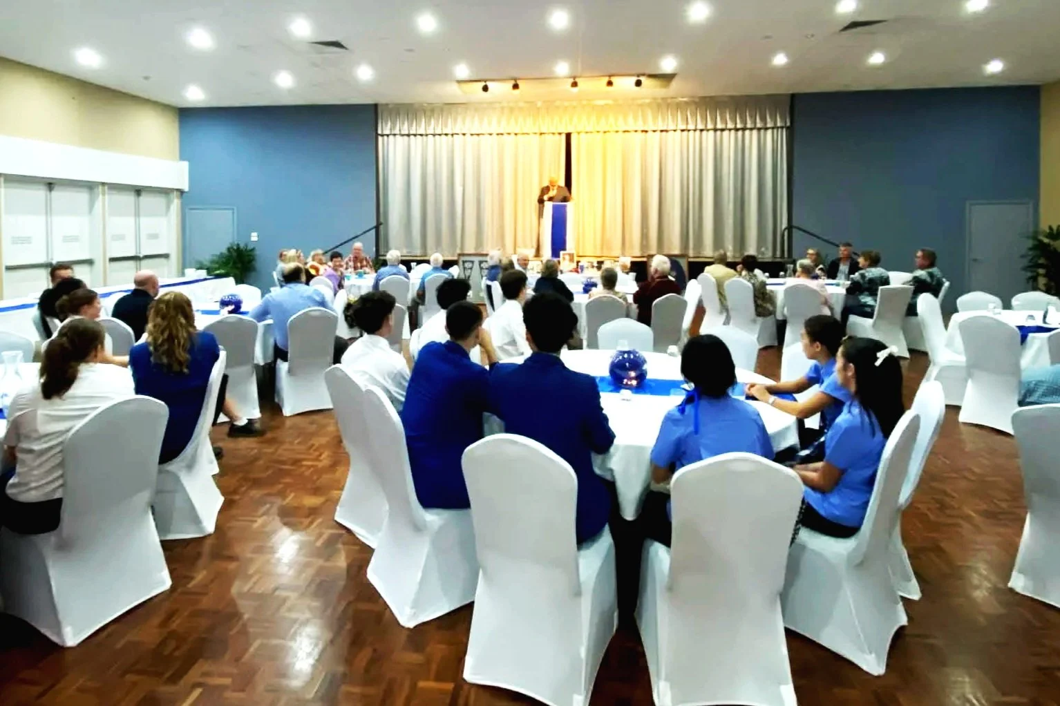 Chris knows how to MC and keep an event moving - whether formal or fun Chris can read the room.