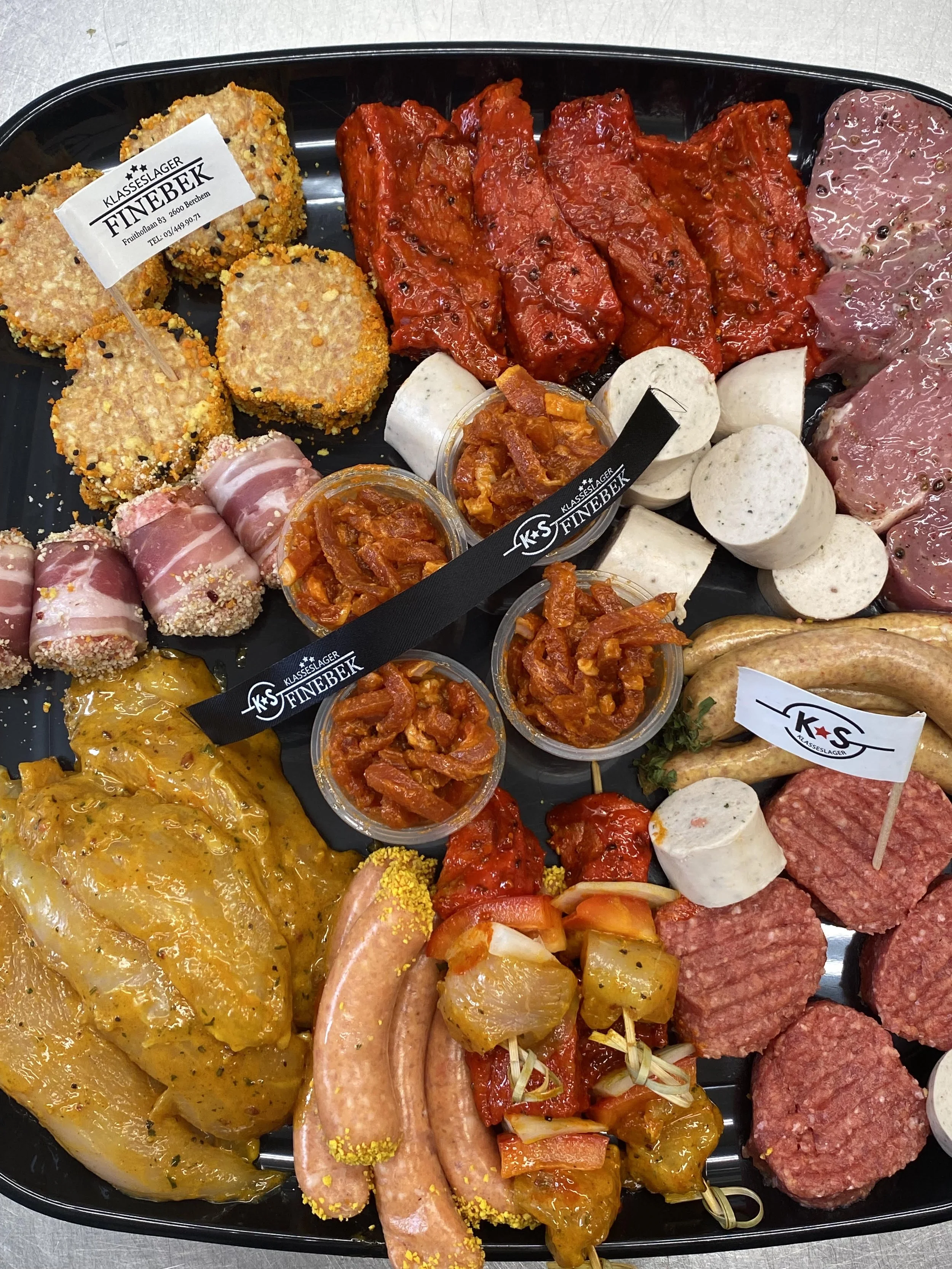 Gourmet en teppanyaki schotel (prijs p.p.)
