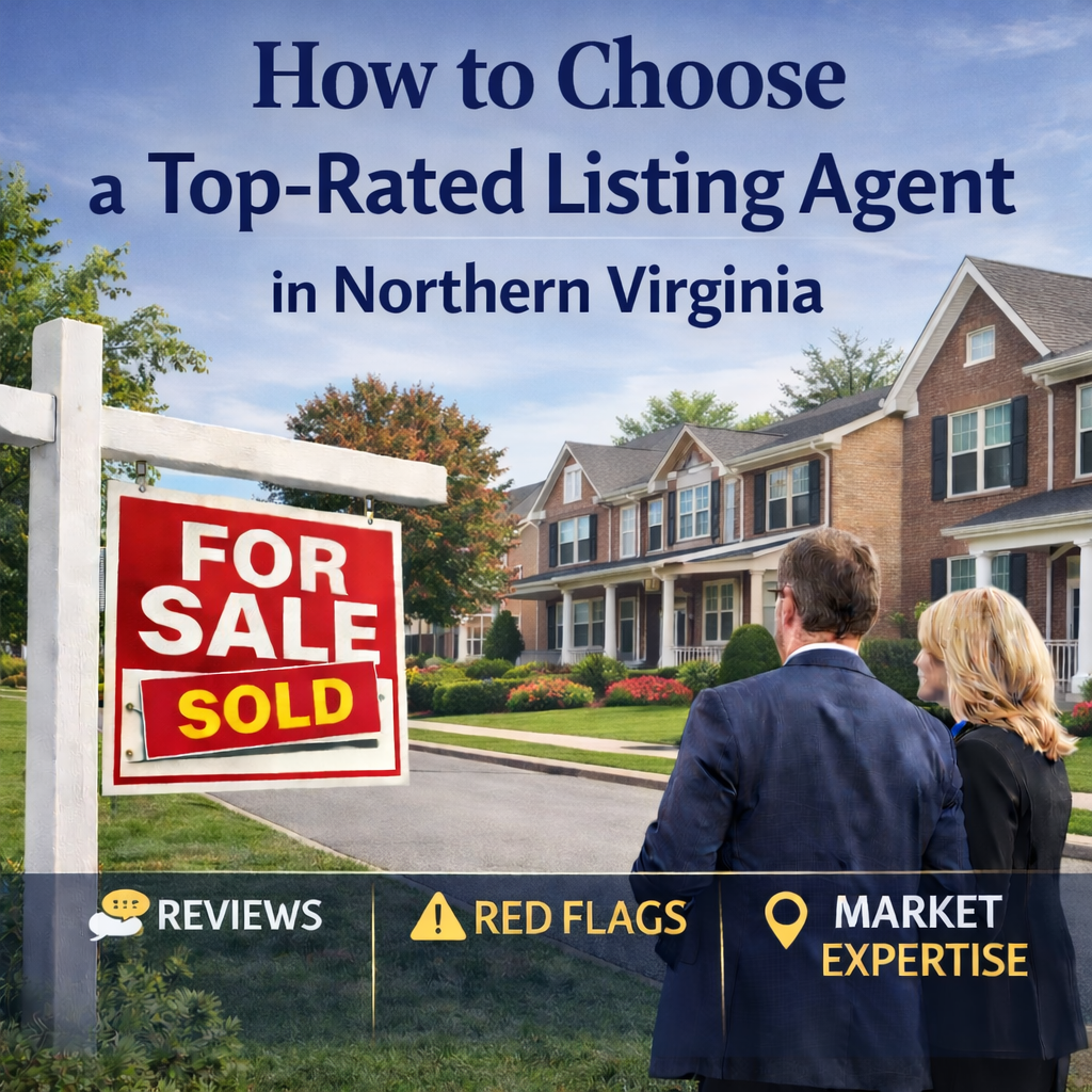 How to Choose a Top-Rated Listing Agent in Northern Virginia: Reviews and Red Flags for Sellers