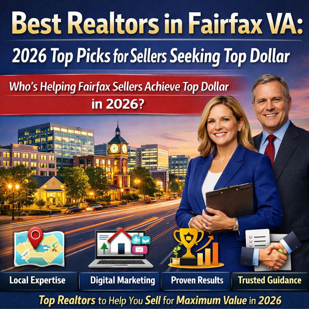 Best Realtors in Fairfax VA: 2026 Top Picks for Sellers Seeking Top Dollar