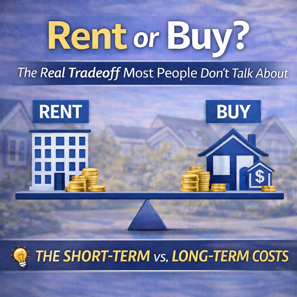 Rent or Buy? The Real Tradeoff Most People Don’t Talk About
