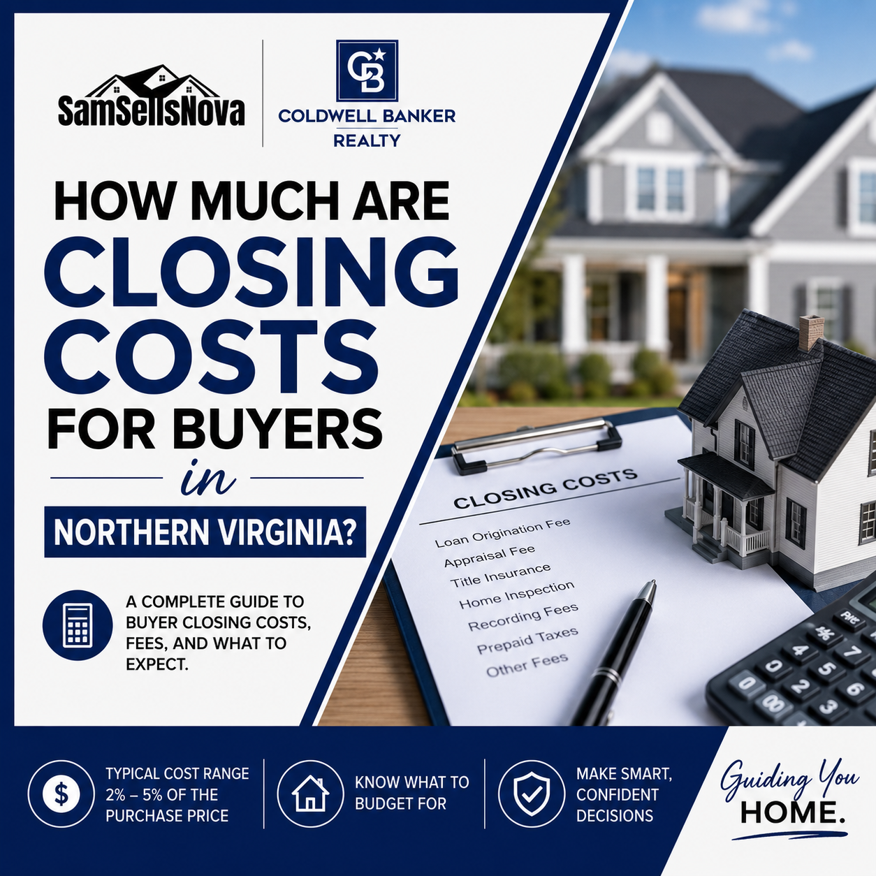 How Much Are Closing Costs for Buyers in Northern Virginia?