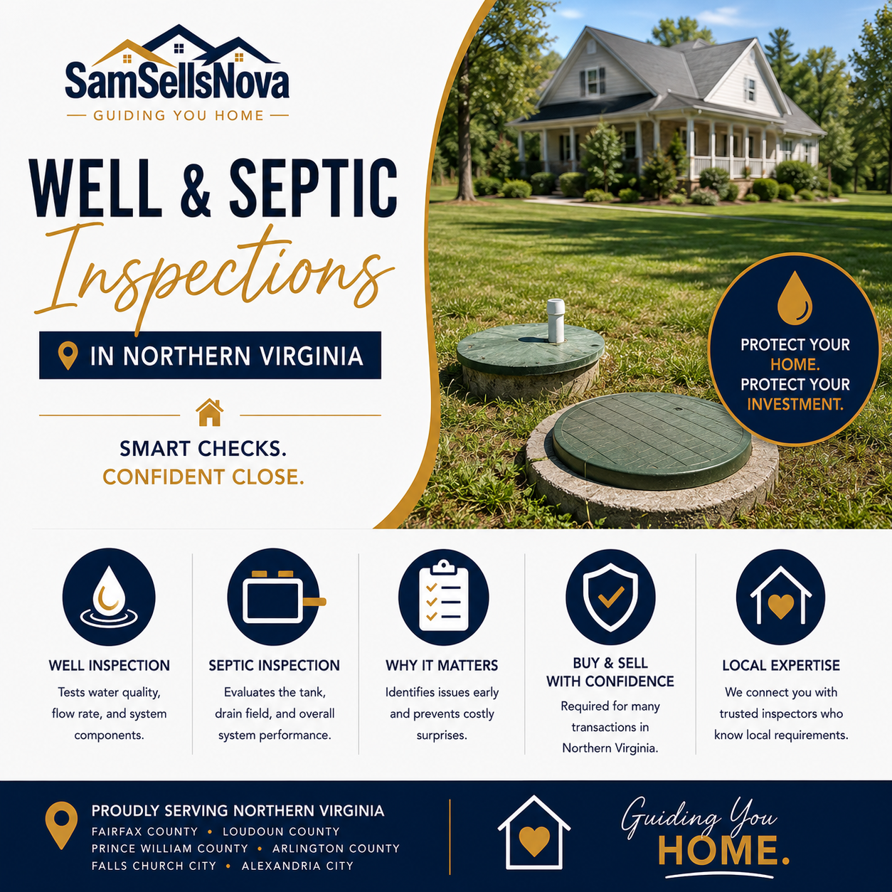 Well and Septic Inspections in Northern Virginia: New Law &amp; What It Means