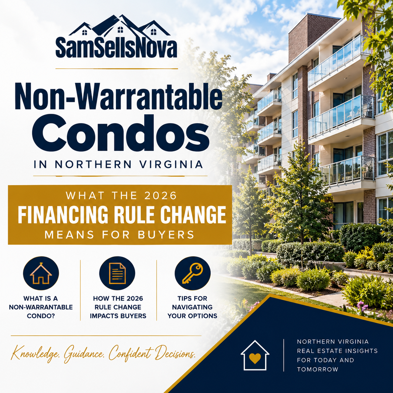 Non-Warrantable Condos in Northern Virginia: What the 2026 Financing Rule Change Means for Buyers