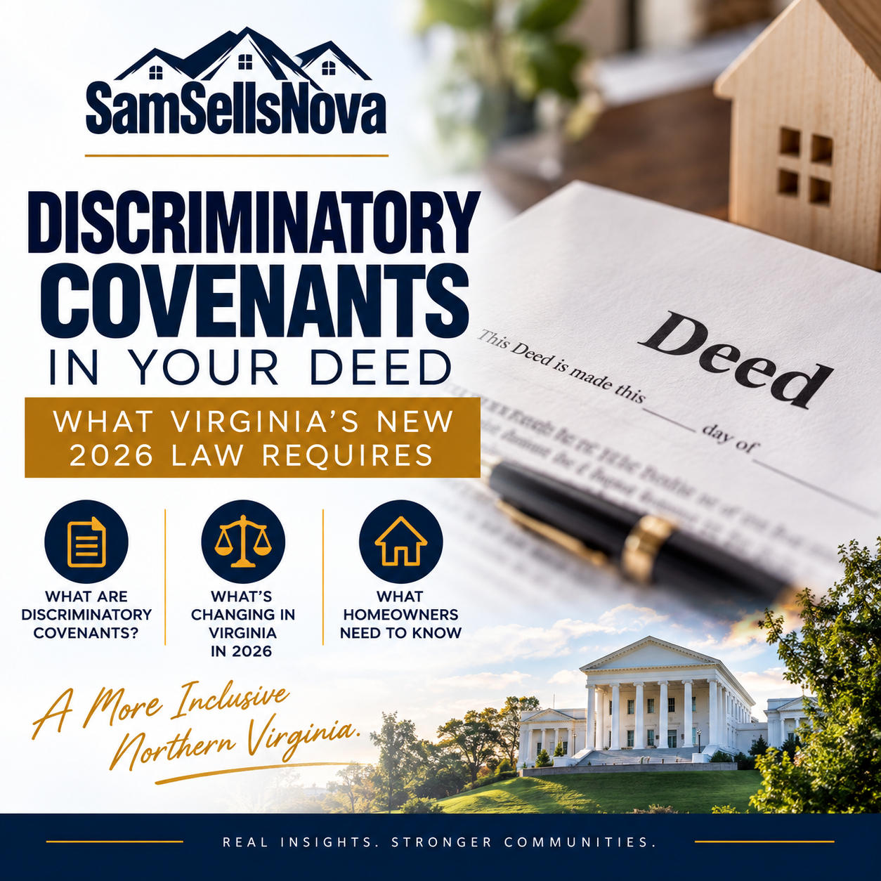 Discriminatory Covenants in Your Deed: What Virginia's New 2026 Law Requires