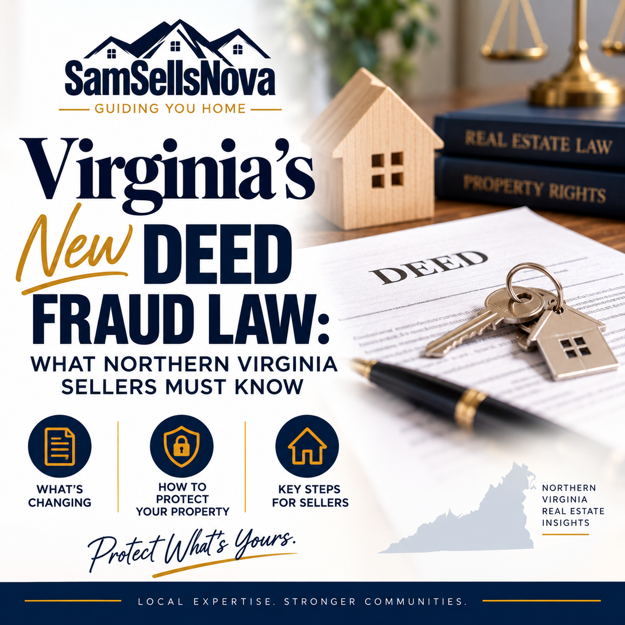 Virginia's New Deed Fraud Law: What Northern Virginia Sellers Must Know