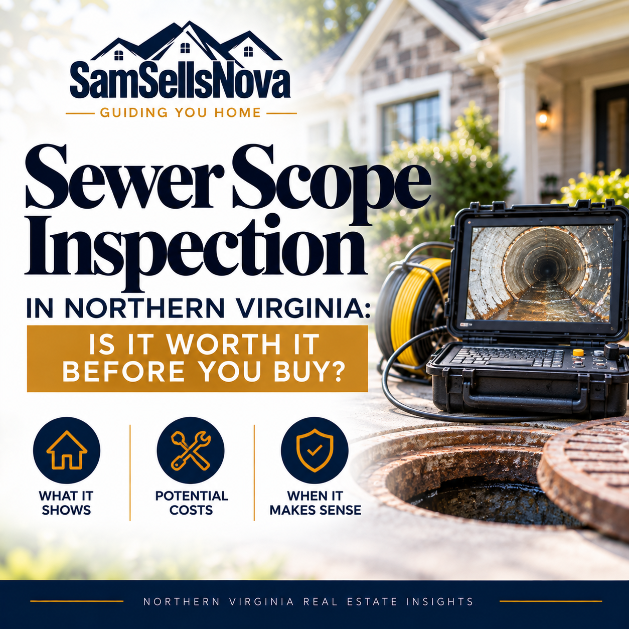 Sewer Scope Inspection in Northern Virginia: Is It Worth It Before You Buy?