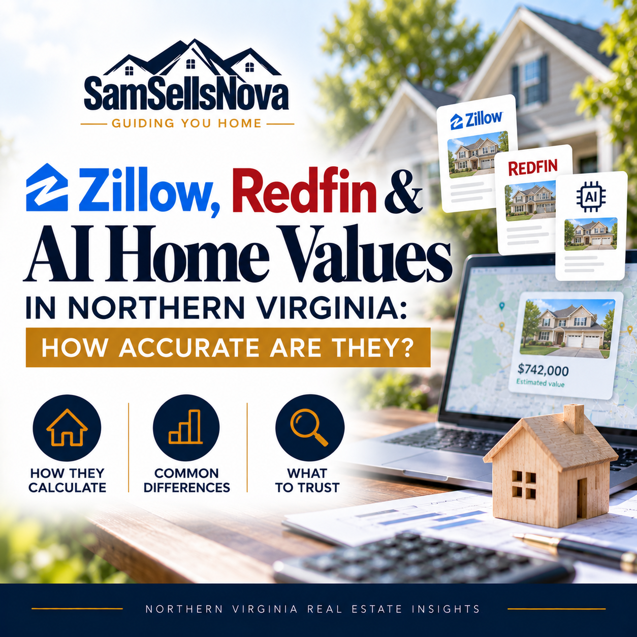 Zillow, Redfin &amp; AI Home Values in Northern Virginia: How Accurate Are They?